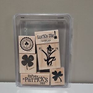 Pinch Proof St. Patrick's Day Stampin Up Rubber Stamp Set